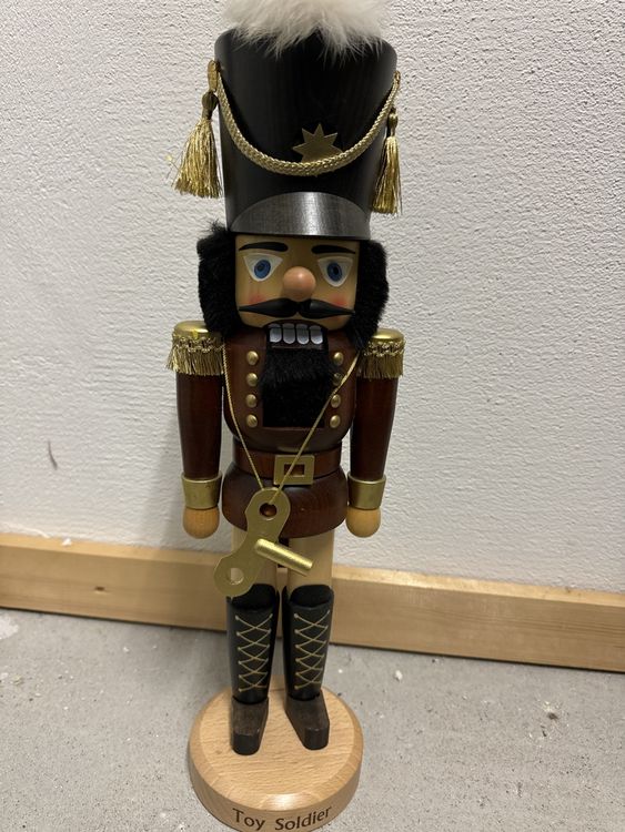 Holz Nussknacker Figuren | Weihnachtspuppe Nussknac Produktbild-Vorschau 4