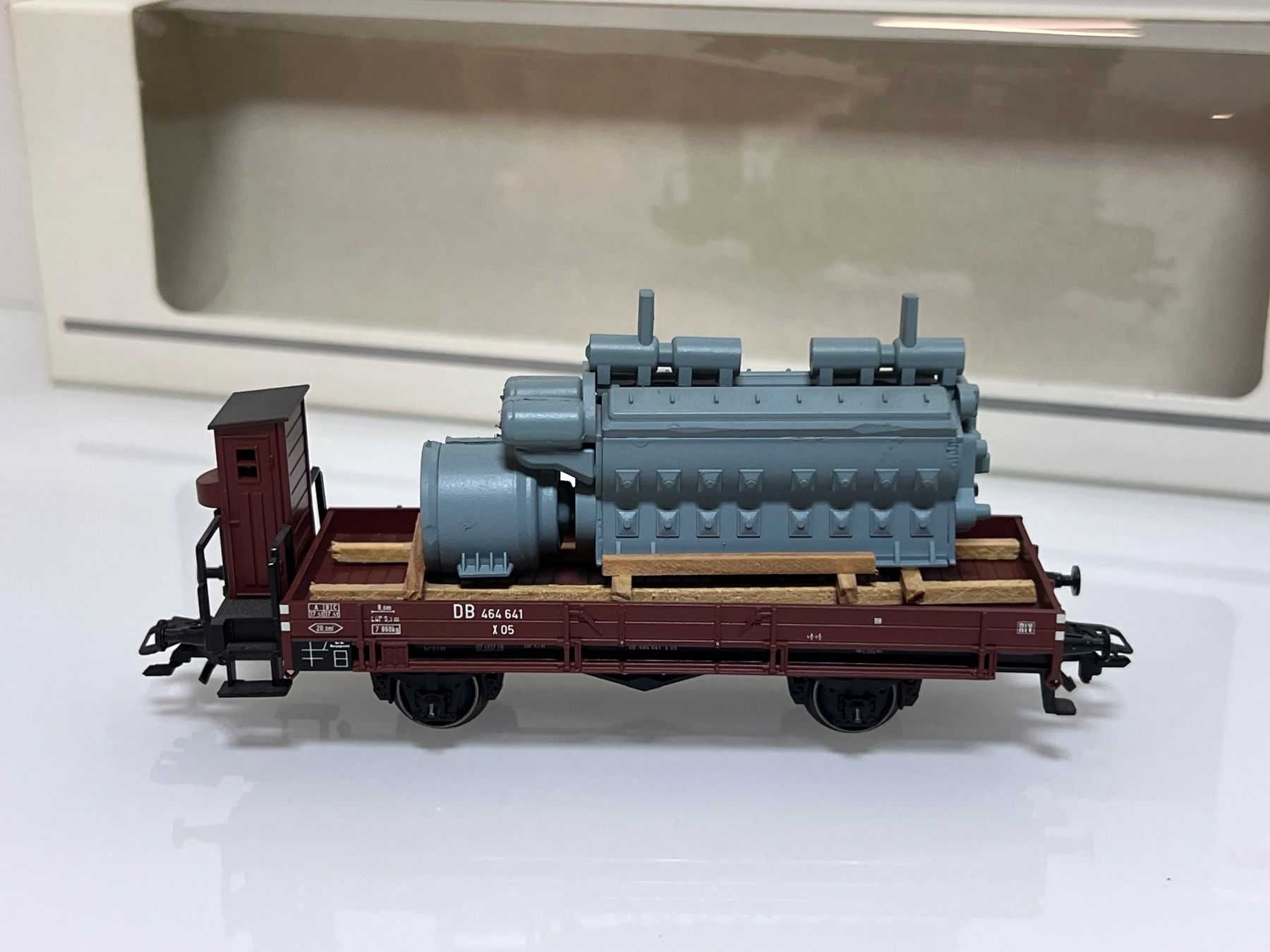 Märklin Trains électriques: Märklin 46075 Güterwagen DB beladen – Neuf (Voir description) à Neuenhof par ludovicco 4