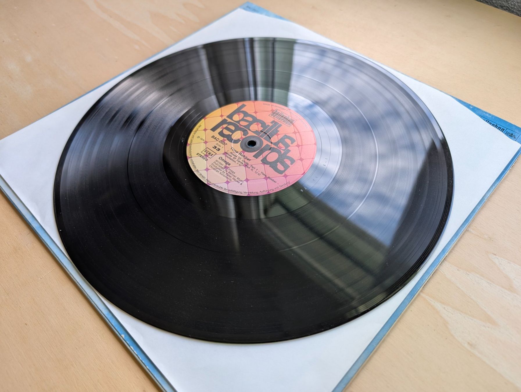Dischi in vinile: Omega – Time Robber  D 77 – Usato da Ebikon venduto da kisuM 4
