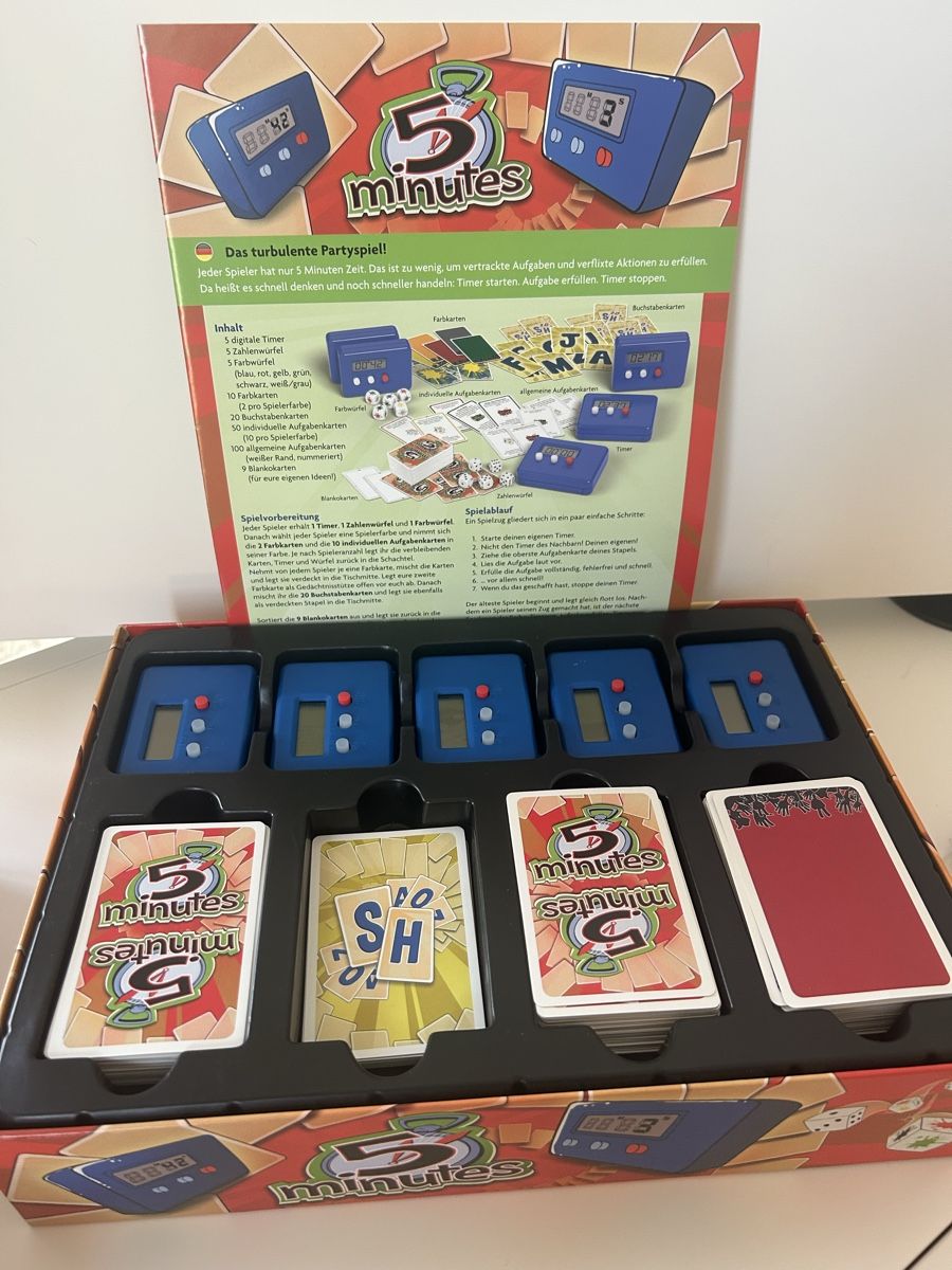 Giochi: 5 Minutes – Gesellschaftsspiel – Nuovo (secondo la descrizione) da Pratteln venduto da kim_6pp9 3