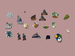 Pins / Anstecknadeln