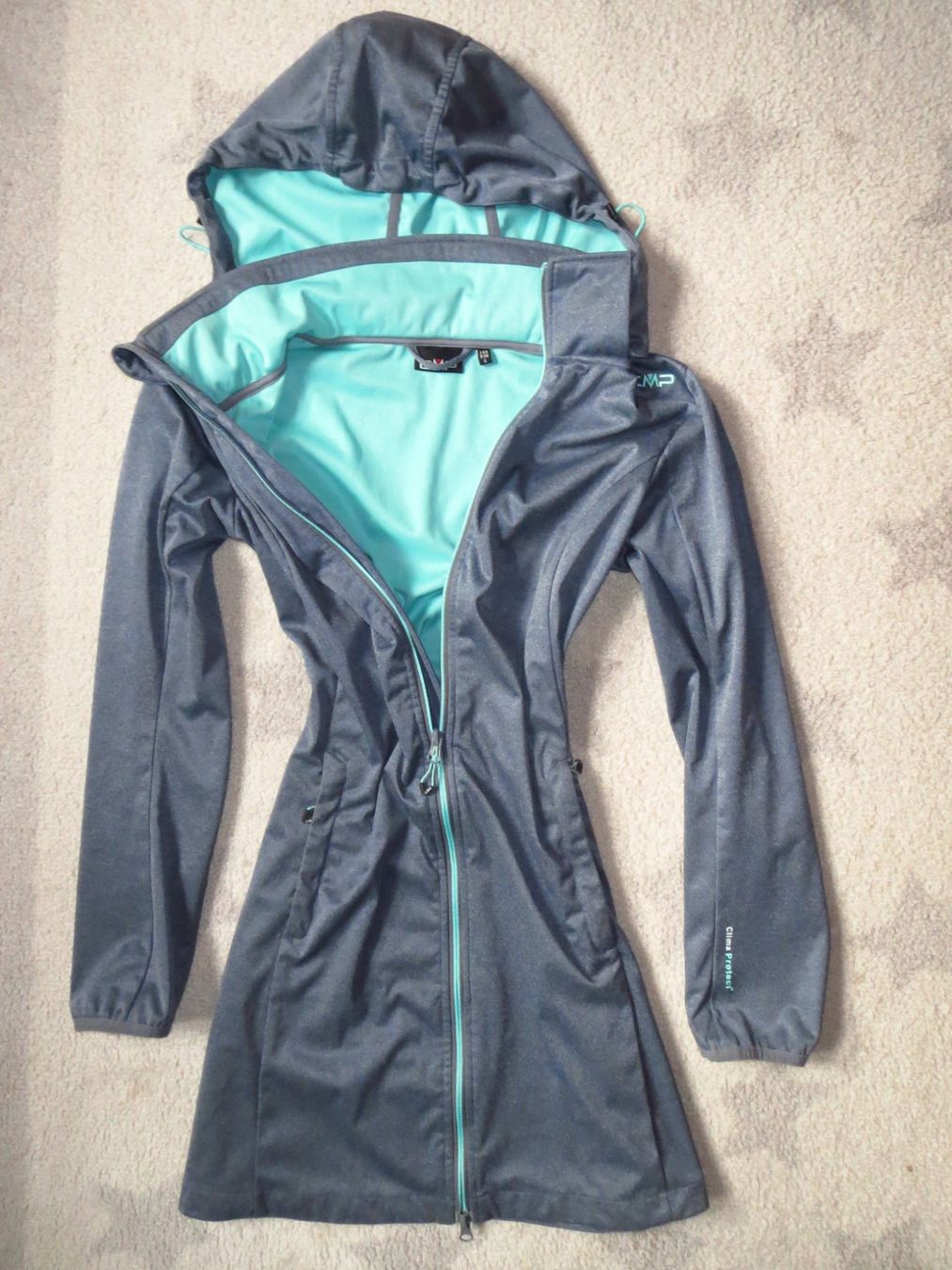 CMP Giacche: NEUE CMP Damen Long Jacke Gr 38 – Nuovo (secondo la descrizione) da Kiental venduto da Anna8702 3
