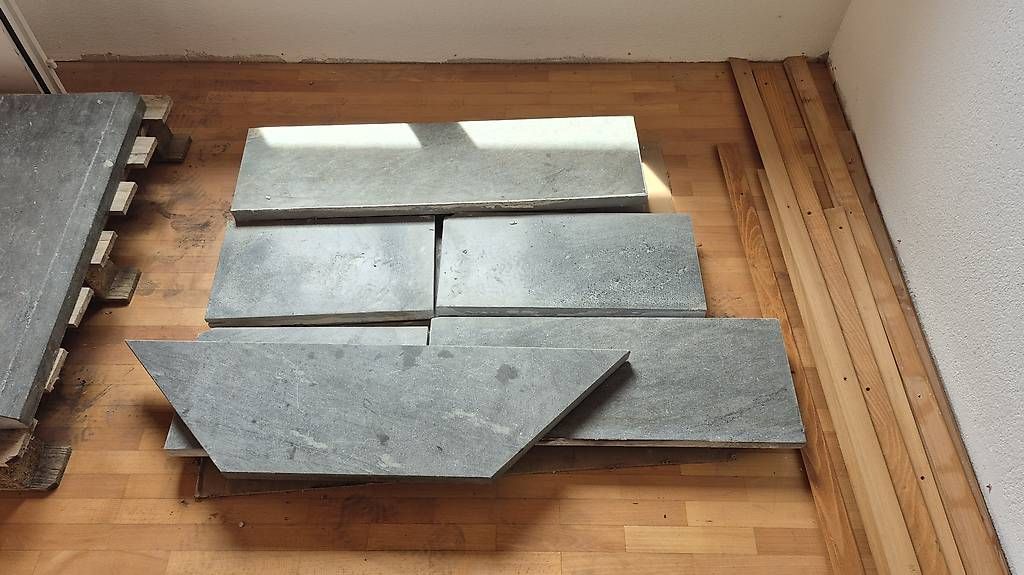 Pierres & tuiles: Speckstein / Specksteinplatten – D'occasion à Zeihen par isabel.pfister 1