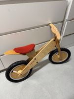 KOKUA LIKEaBIKE Wooden Balance Bike Red Seat Used