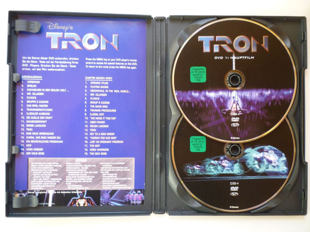 Tron Disney Klassiker 1982 mit Jeff Bridges / 2 DVD Edition | Kaufen ...