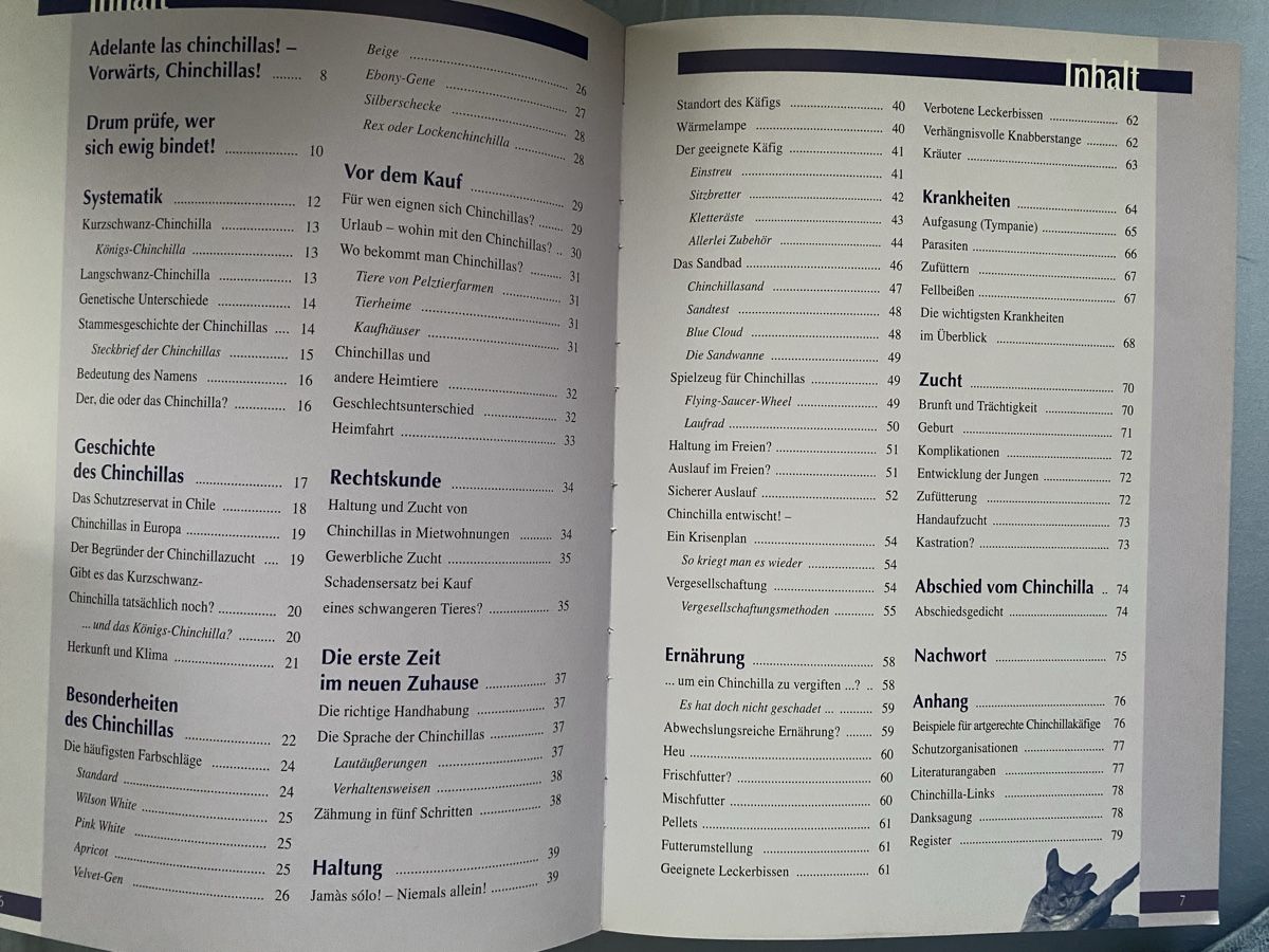 Libri: Chinchilla Buch – Usato da Seewen SZ venduto da shaky01 5