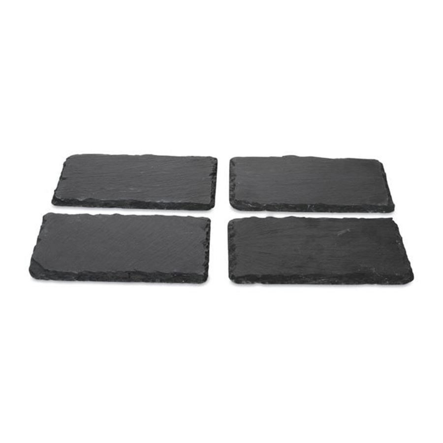 Piatti di portata: Schiefer Tapasbretter BOSKA Set 4 Stk. – Nuovo e nell'imballaggio originale da Wettingen venduto da kochshop 1