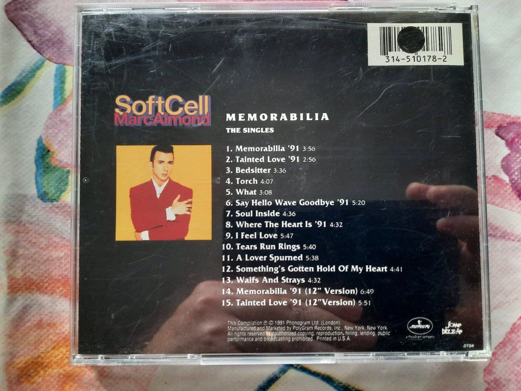 CD: CD Softcell - Marc Almond - Memorabilia - The singles – Usato da Pully venduto da bro_n52j 1