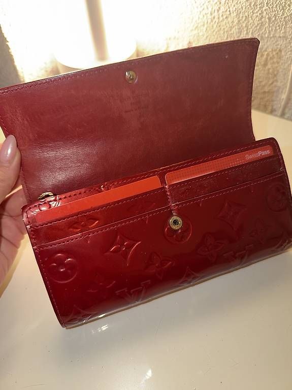 Portamonete: Louis Vuitton Monogram Sarah Vernis Wallet – Usato da Erlinsbach SO venduto da VWV1 2