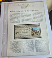 Kuriositäten auf Banknoten - Mini-Assegni ersetzen Kleingeld