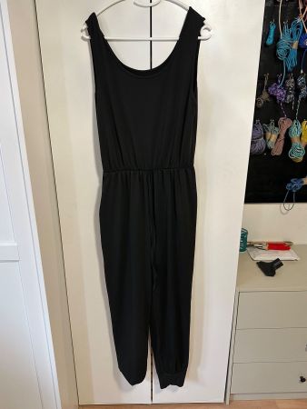 Träger Jumpsuit Schwarz (L)