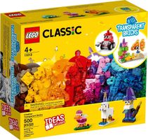 Lego Classic 11013 Creative Transparent Bricks Neu ungeöffne