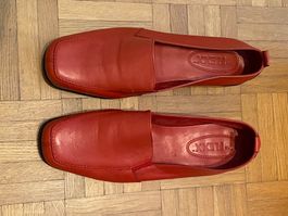 The Flexx Damen Mokassin rot, Grösse 39, neu
