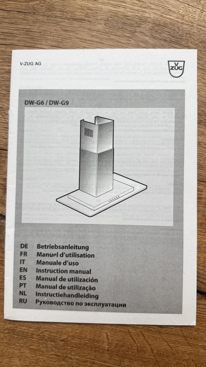 V-Zug Cappe di aspirazione: V-ZUG Range Hood / Extractor / Dunstabzug – Usato da Wädenswil venduto da katdede 6
