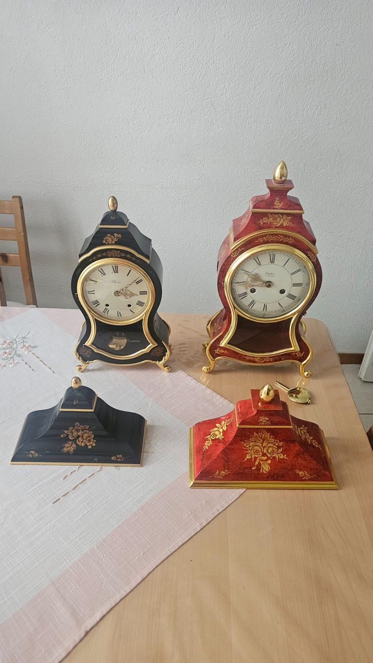Eluxa Orologi da terra & Orologi da parete: 2 pendule Neuchâteloise – Usato da Etoy venduto da angi020