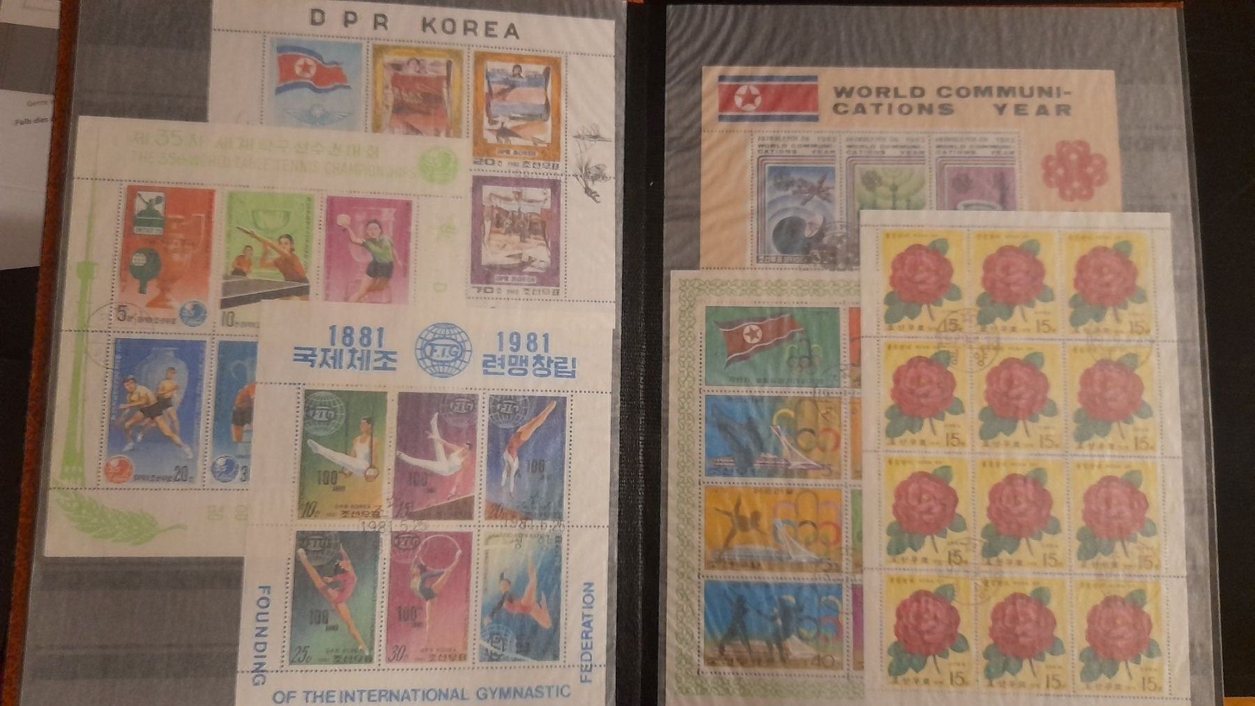 Tutti i francobolli: Sonderblocks Korea mi Album – Usato da Balgach venduto da SIMEON27 7