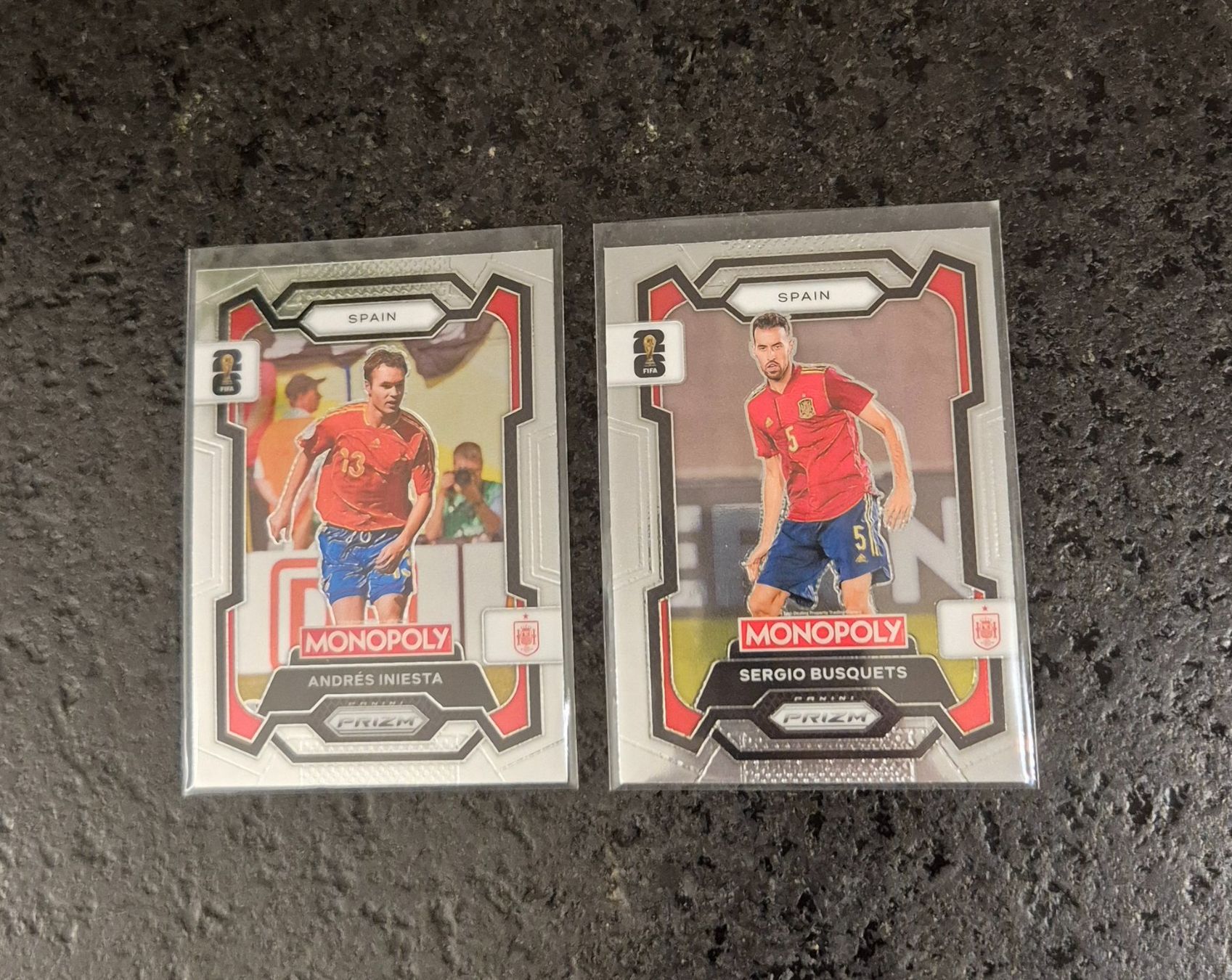 Topps Carte collezionabili: Iniesta & Busquets - Spanien - Panini – Nuovo (secondo la descrizione) da Burg AG venduto da Danoe