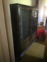 Glasvitrine aus 40er Jahren