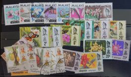 Malaysia SELANGOR Lot mit schönen Werten