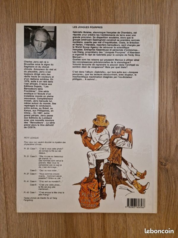 Fumetti: BD dédicacée Charles Jarry - Costa T.1 - EO 1988 – Usato da Carouge GE venduto da pat_ffv7 2