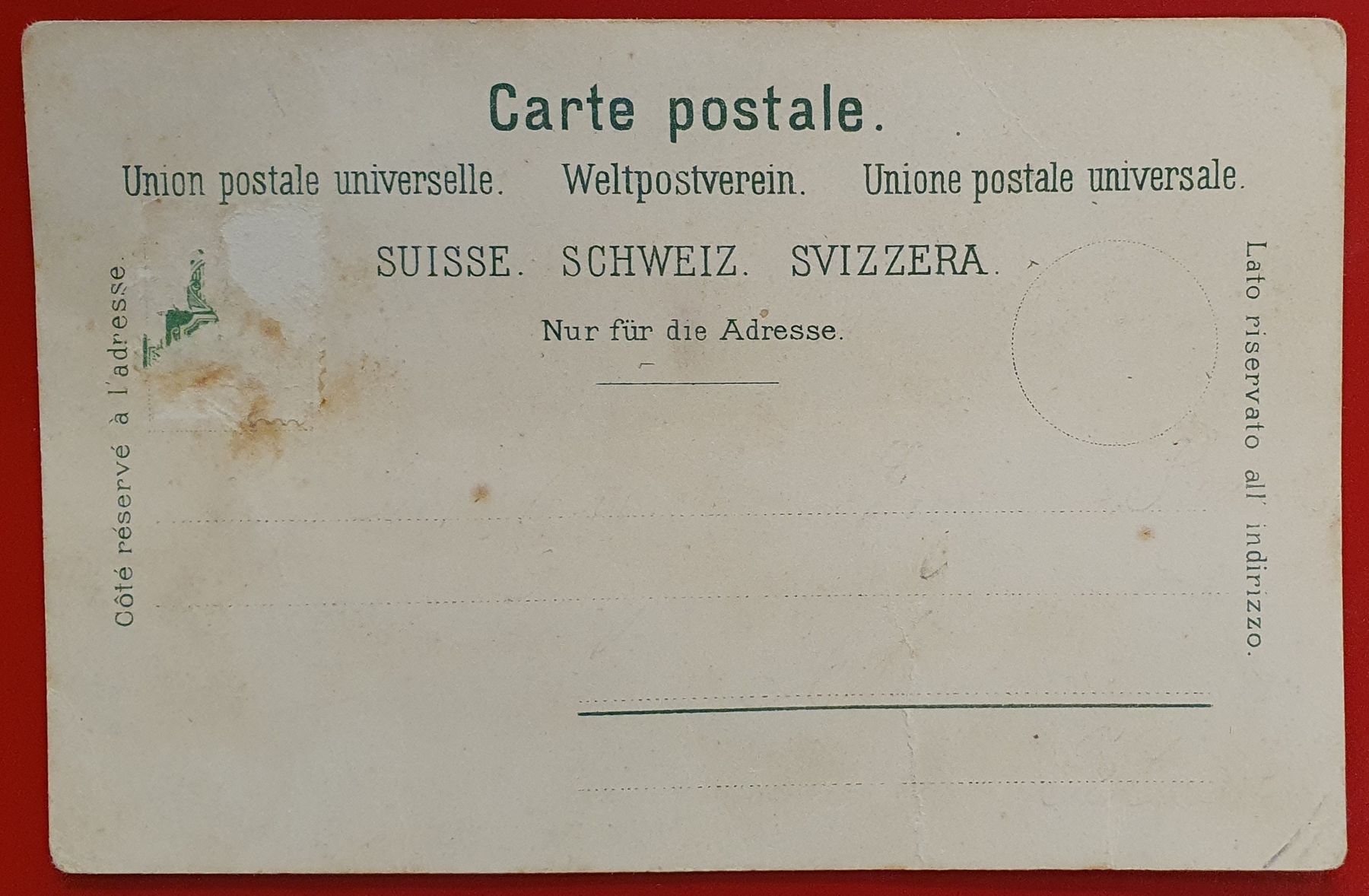 Cartoline postali: Rietbad - Kuranstalt – Usato da Kreuzlingen venduto da Rschweiz1 1
