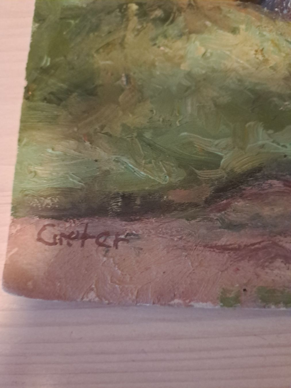 Dipinti: Gemälde "Mühle am Bache" 1946 von Greter, Öl  – Usato da Schöftland venduto da bea_k5lj 1