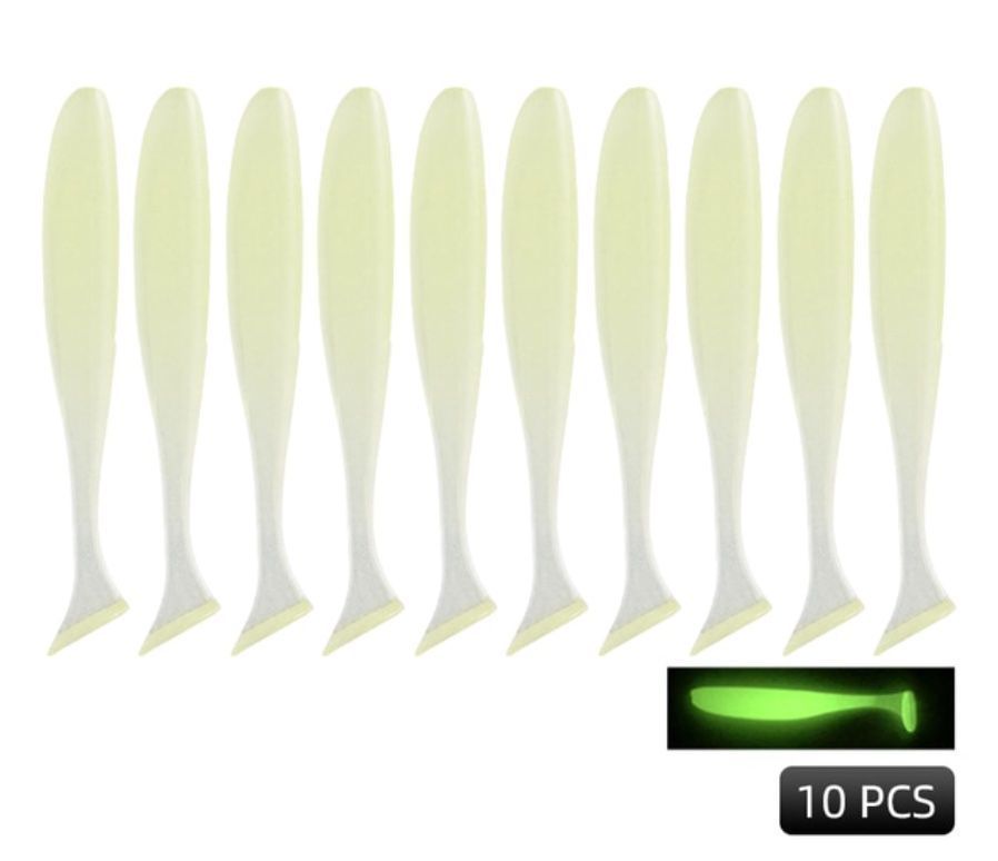 Esche: Easy Shiner fluo. gelb von Meredith - 75 mm – Nuovo e nell'imballaggio originale da Benglen venduto da Hubwig