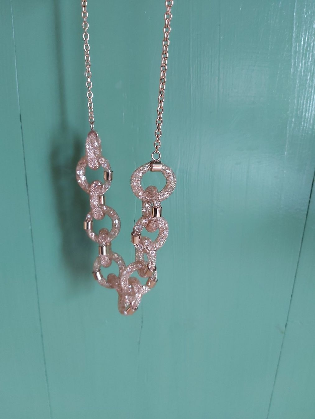 Swarovski Colliers: Stardust Swarovski Kette, goldfarbig – D'occasion à Winterthur par Goldpipau 1