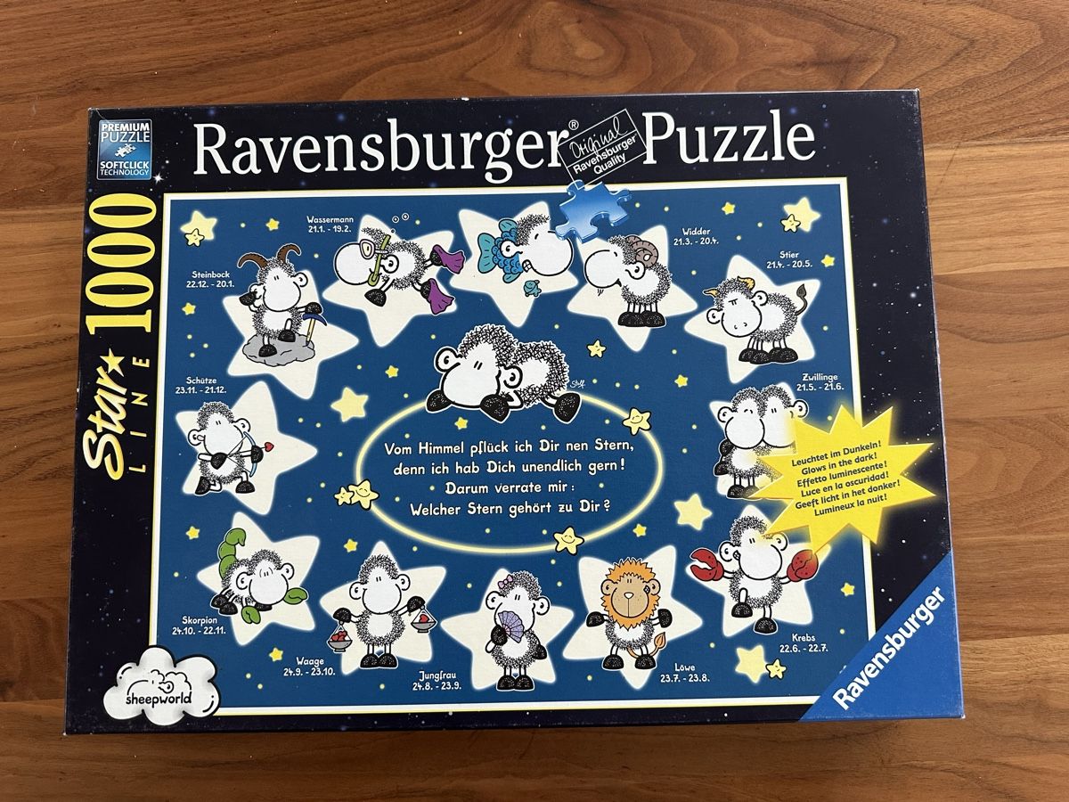 Ravensburger Puzzles: Ravensburger Puzzle - 1000 Teile - sheepworld – Gebraucht aus Bürglen UR von Amdeko