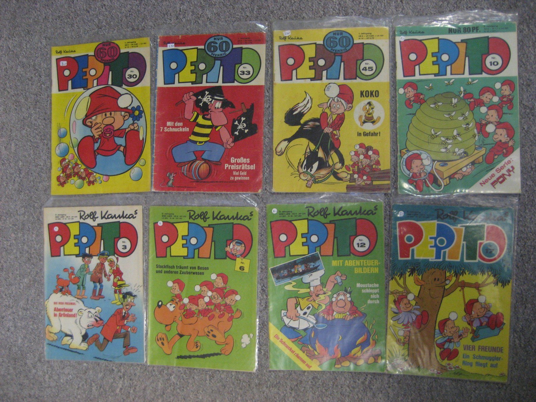 Fumetti: 8 Pepito Comics – Usato da Bottighofen venduto da Spiderman61