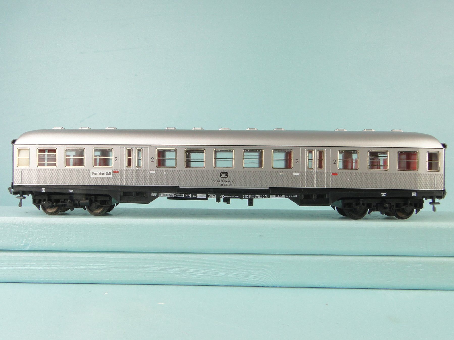 Fleischmann Modellini di ferrovie: Fleischmann H0 5122 Silberling 2 Klasse. Neu – Usato da Bülach venduto da cann11 1
