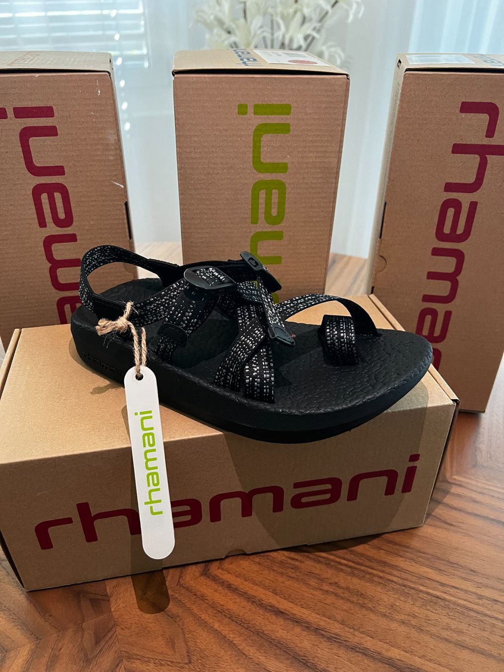 Scarpe da donna: Damen-Sommersandale "Rhamani" – Nuovo e nell'imballaggio originale da Obfelden venduto da running_mike 2