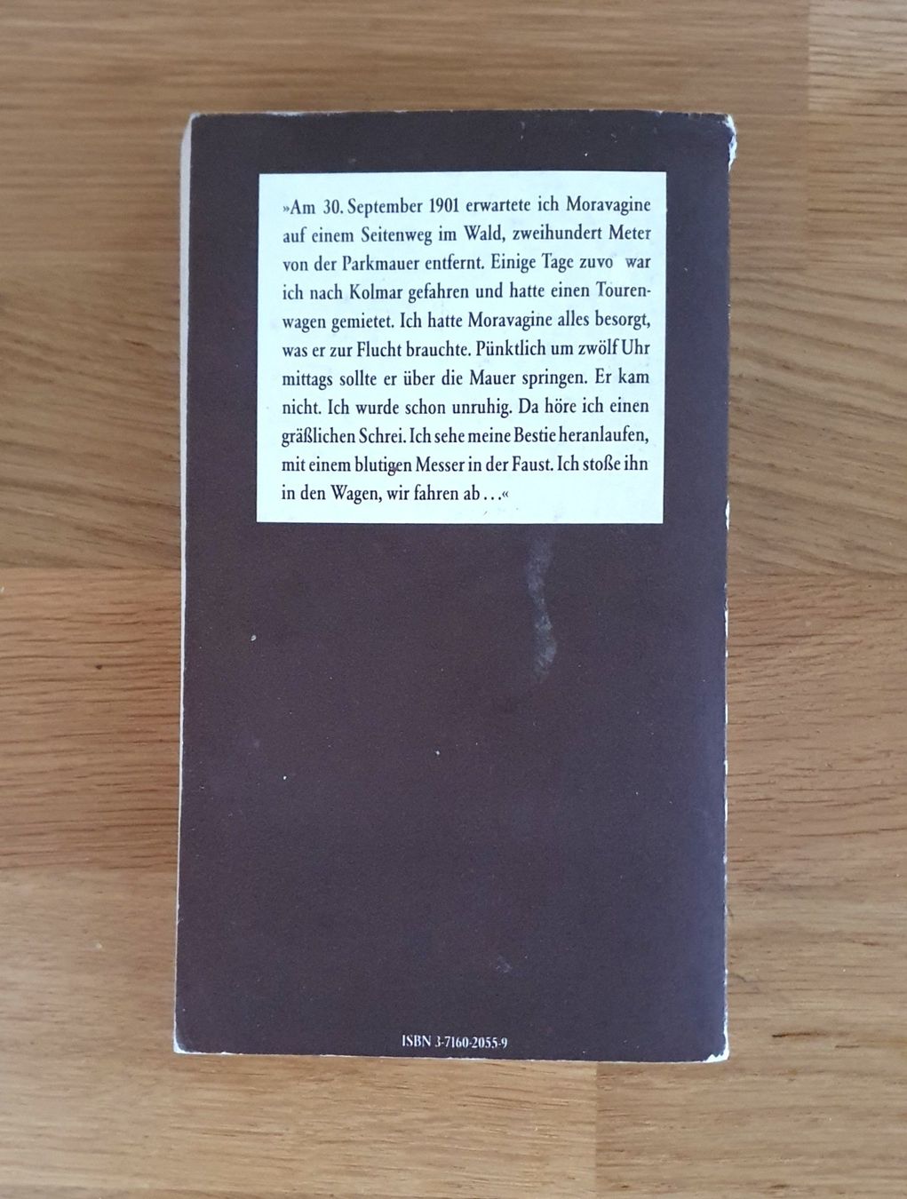 Libri: Moravagine Der Moloch / Blaise Cendrars – Usato da Emmenbrücke venduto da Re6020 1