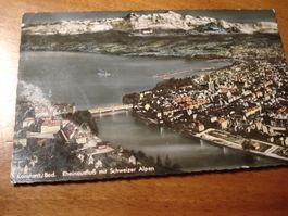 Konstanz, Bodensee, Rheinausfluss, 1958, o Kreuzlingen