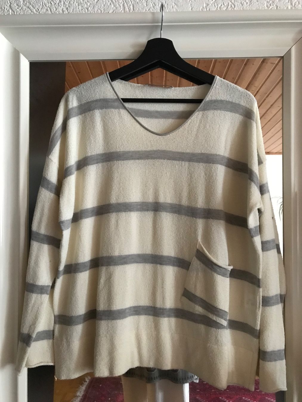 Fabiana Filippi Pullover & Sweatshirts: Pull ample FABIANA FILIPPI, taille S, coton – Neu (gemäss Beschreibung) aus Morges von sandy069