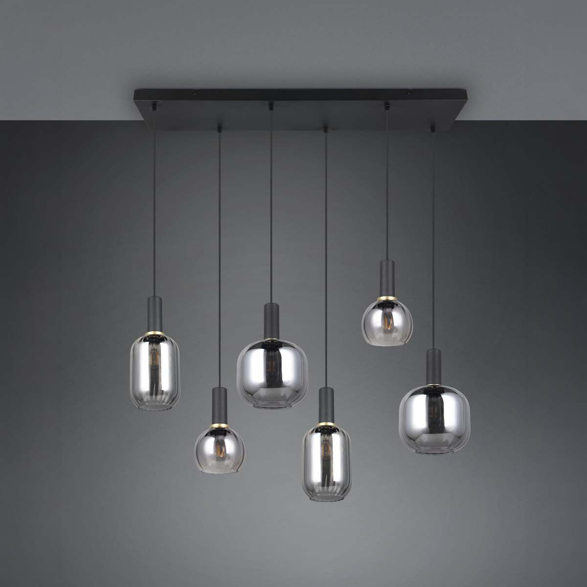 Lampadari & plafoniere: Pendelleuchte, 6 Strahler, 92 cm x 35 cm – Nuovo (secondo la descrizione) da Kreuzlingen venduto da Smart-Light 5