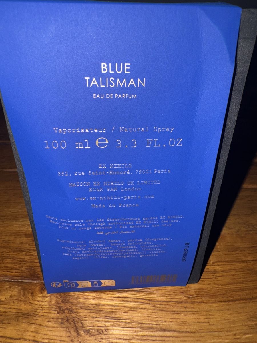 Ex Nihilo Profumi & Eau de Toilette: Ex Nihilo - Blue Talisman EDP 100ml – Usato da Zürich venduto da sell_my_stuff 2