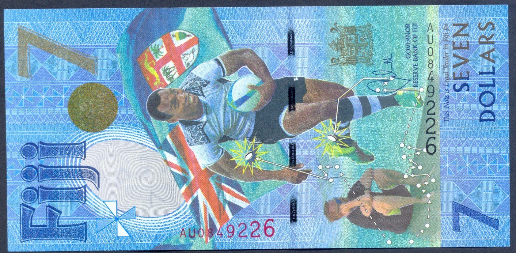 Banknoten: Fiji 7 Dollar 2017 P-120 UNC – Neu (gemäss Beschreibung) aus Schliern b. Köniz von pizzitaxi