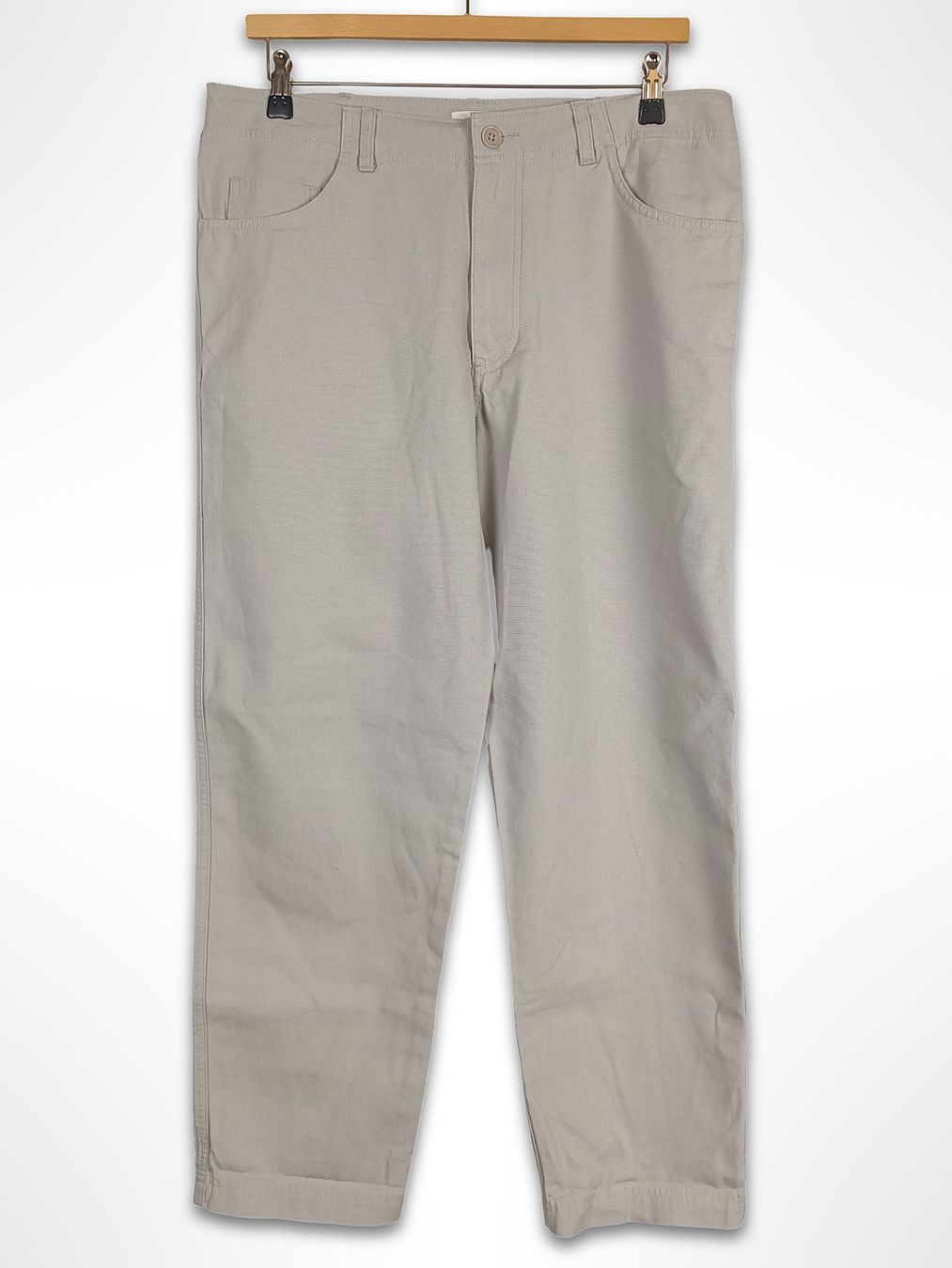 Arket Pantaloni: ARKET leichte Hose beige Gr. EUR 50 – Usato da Suhr venduto da Restwert_Suhr