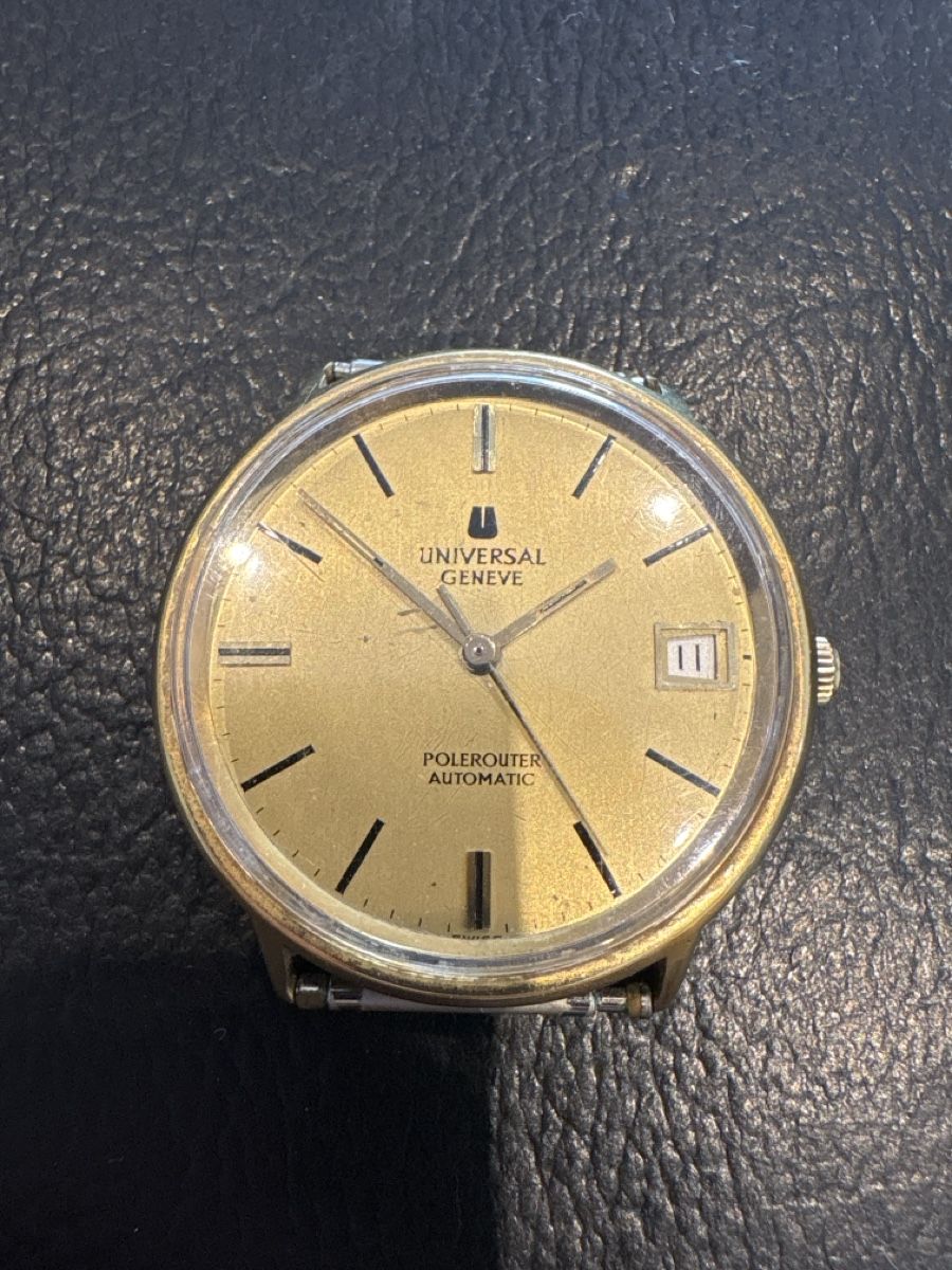 Universal Genève Uhren: Universal Polerouter Automatic 18K/750 Rare !! – Gebraucht aus Chavornay von Gold-Gym