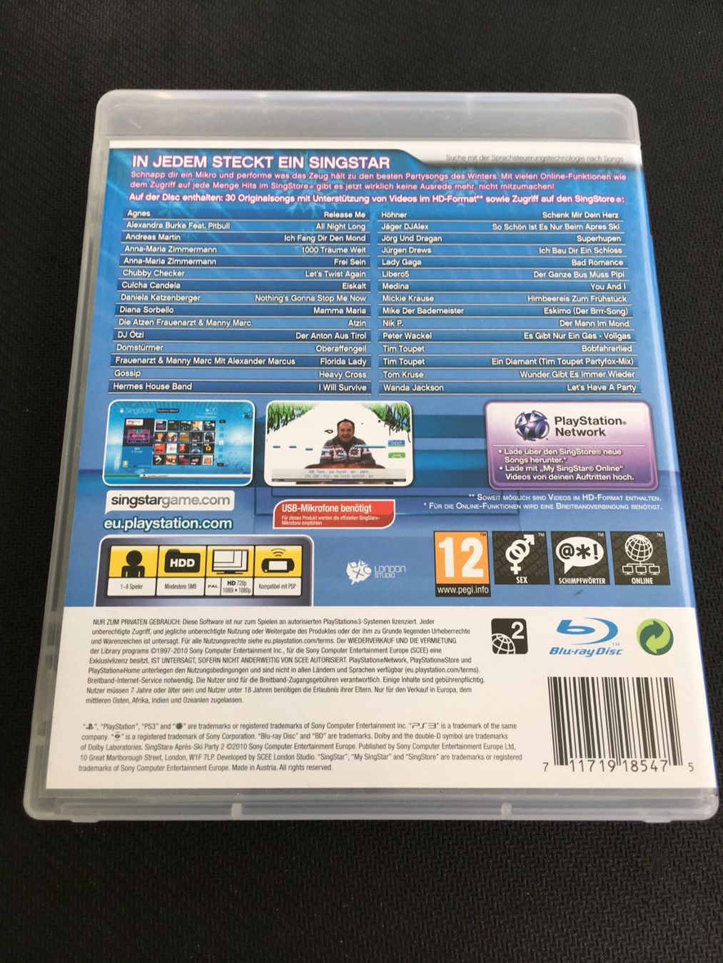 Sony Giochi: Singstar Apres Ski Party - Playstation 3 / PS3 – Usato da St.Gallen venduto da Punktchen01 1