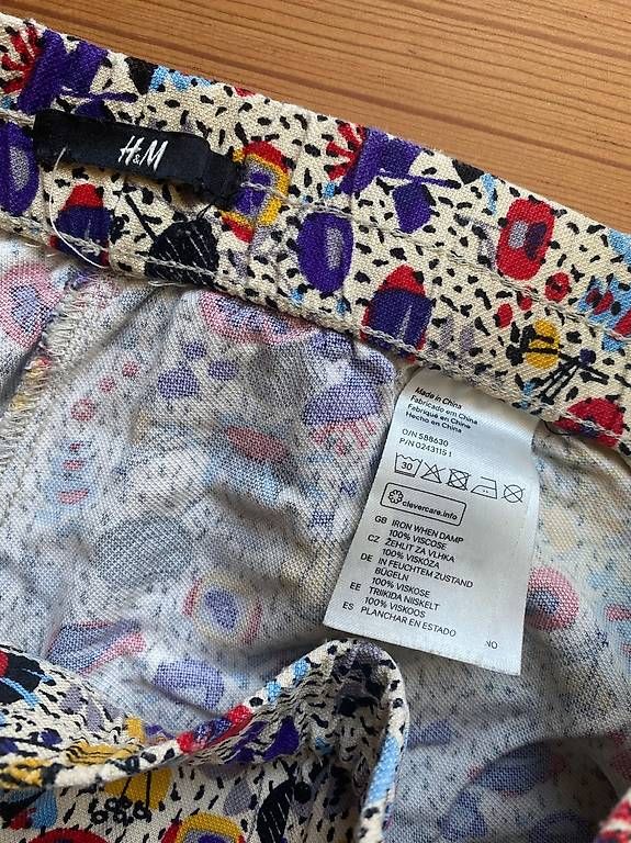 H&M Pantaloni: Bunte Sommerhose – Usato da Aarau venduto da lacrimara 1