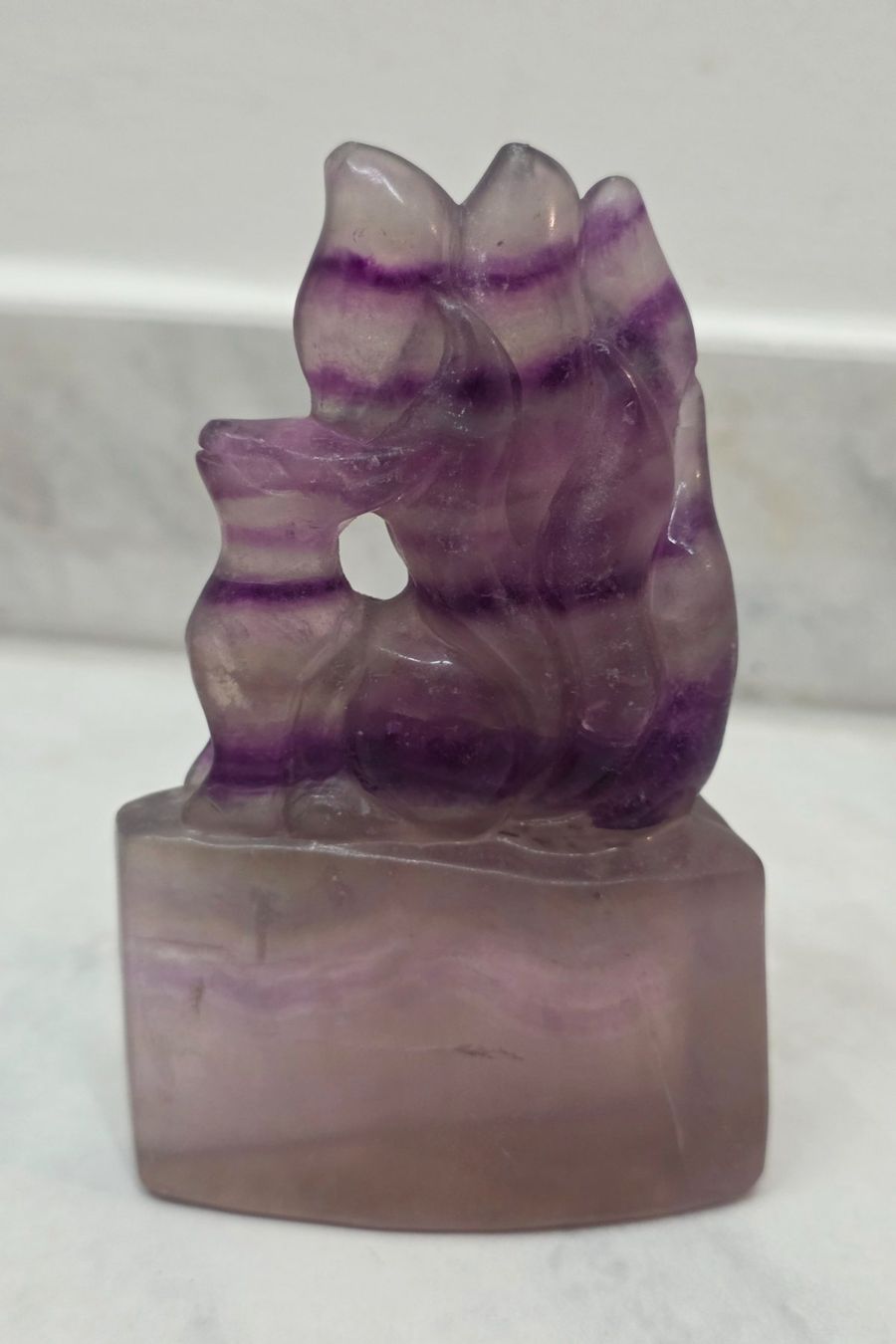 Minerali & Pietre curative: Fluorit Fuchs 365g – Nuovo e nell'imballaggio originale da Matzingen venduto da Shay_Crystalz 1