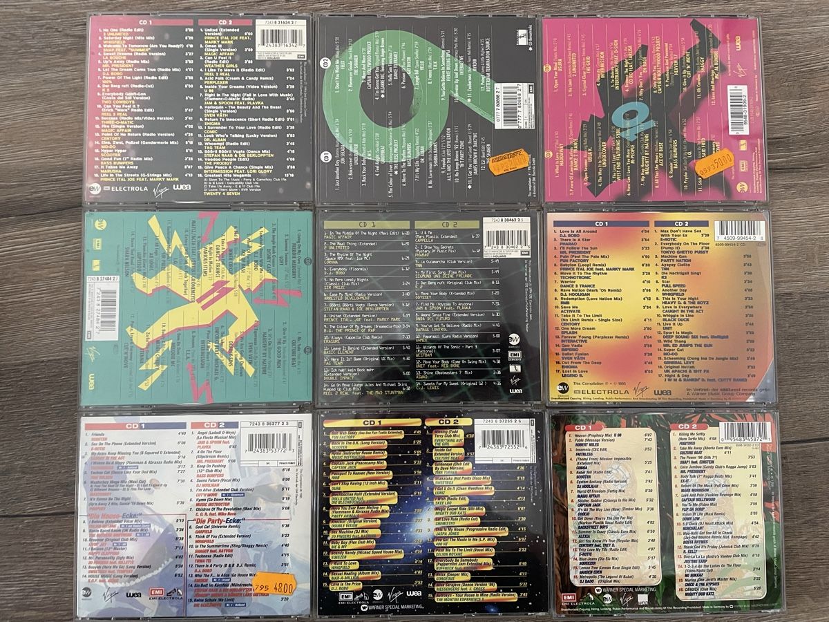 CDs: 9x Dance Max – Gebraucht aus Reinach AG von trigger7811 1
