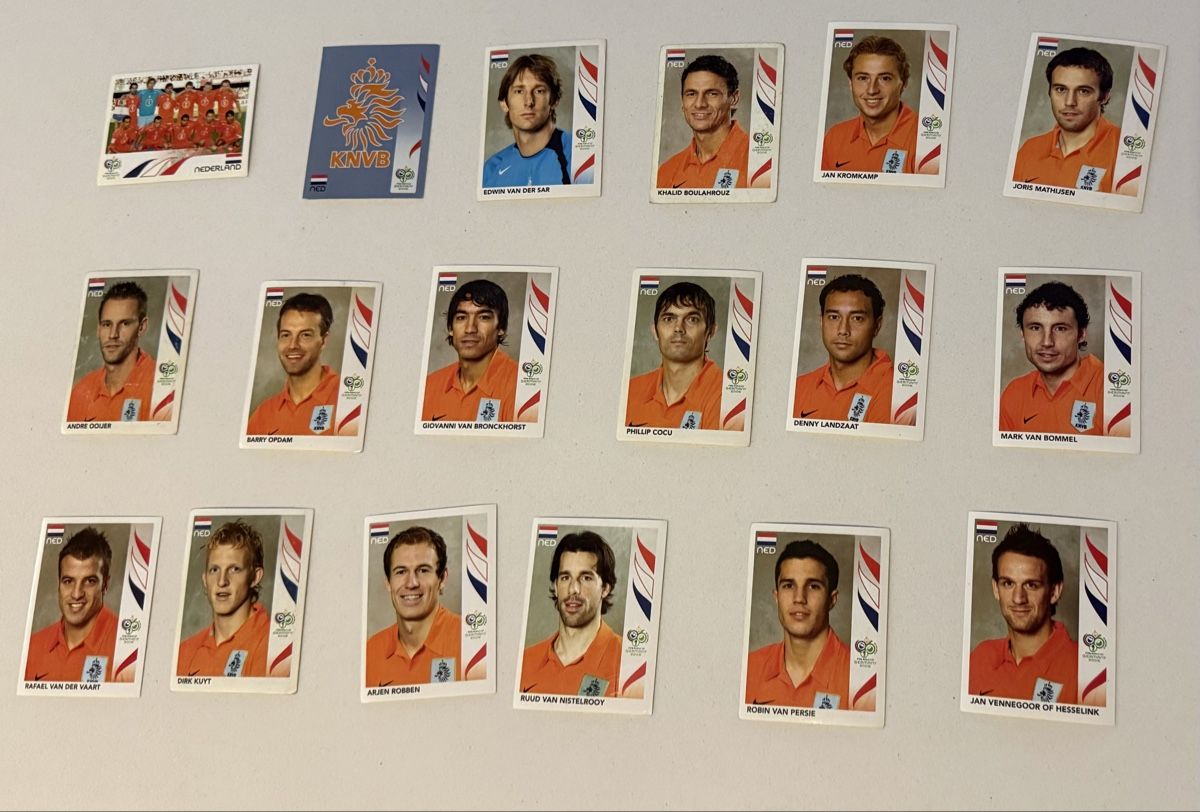 Panini Sammelbilder & Trading cards: Panini WM 2006 - Netherland Team Komplett – Neu (gemäss Beschreibung) aus Chiggiogna von TheLegend88