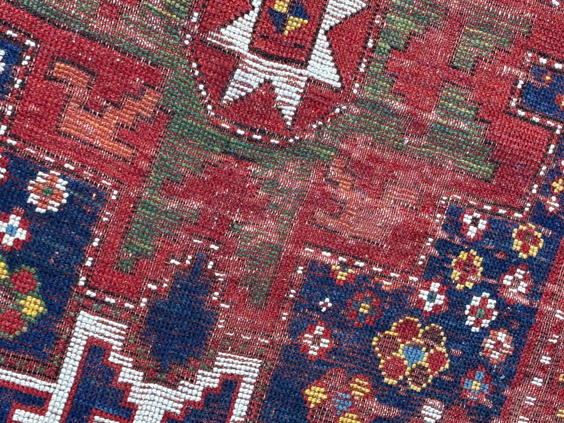Tappeti: Antiker Orientteppich Kasak – Usato da rotkreuz venduto da baudisch 4