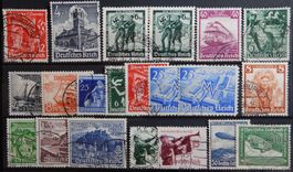 Deutsches Reich ex. Kat. 473-757 gest. 1935/40 Kat. 43 Euro