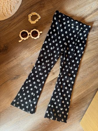 ZARA 🖤 leggings flare fleurs 104/110
