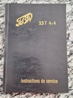 Instructions de Service FBW 3,5 T 4x4