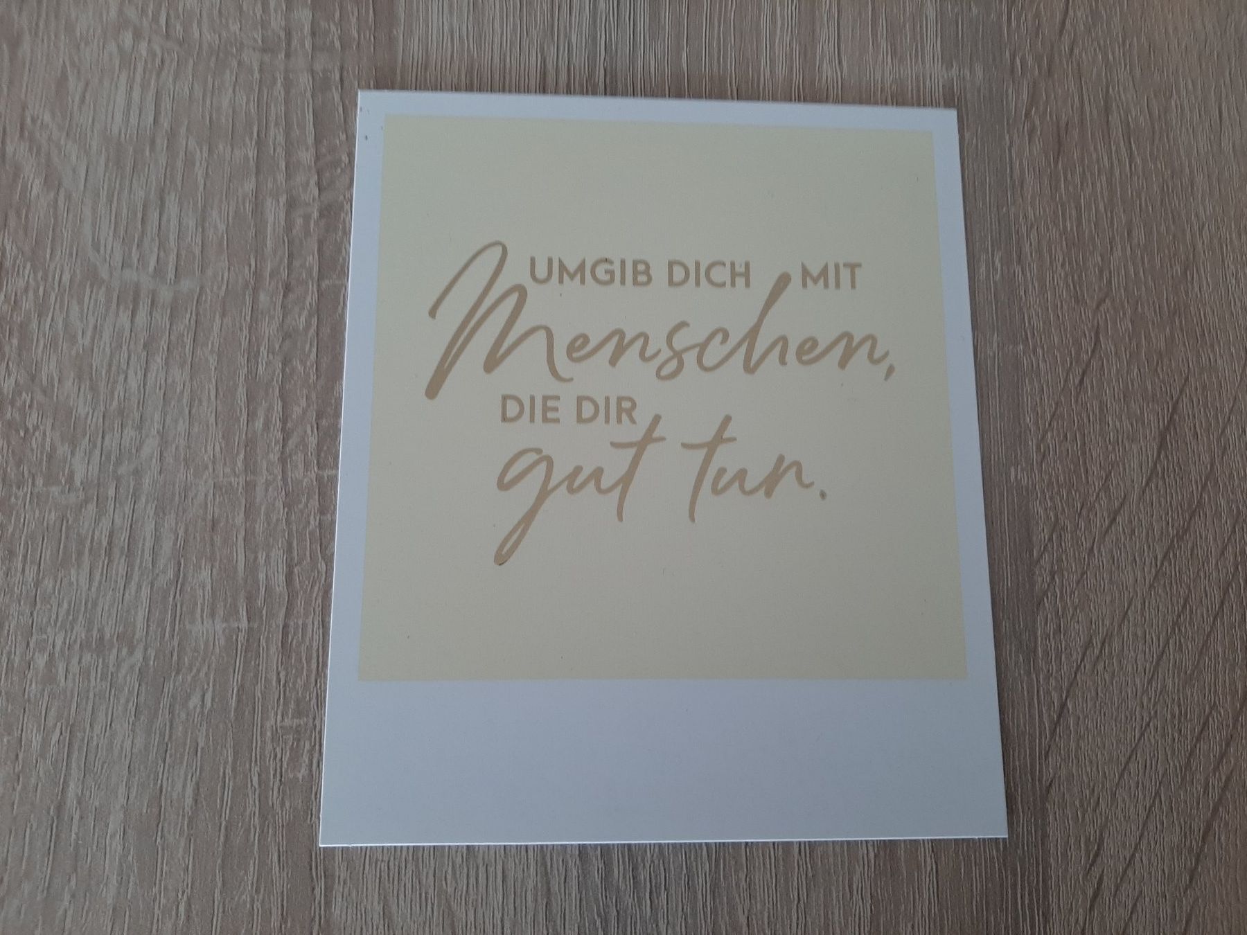 Karten: Spruchkarte, 11 x 13 cm – Neu (gemäss Beschreibung) aus Menziken von Rien1